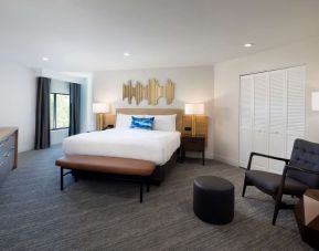 Spacious king room at Sonesta Silicon Valley.