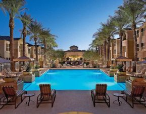 Luxurious outdoor pool at Sonesta Suites Scottsdale Gainey Ranch.
