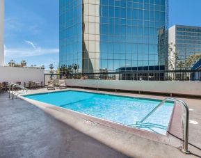 Stunning outdoor pool at Sonesta Los Angeles Airport LAX.