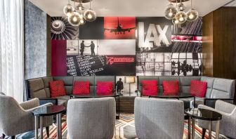 Lounge and bar area at Sonesta Los Angeles Airport LAX.