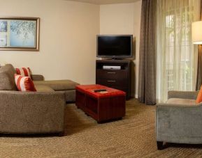 Day use room with lounge at Sonesta ES Suites San Jose Airport.