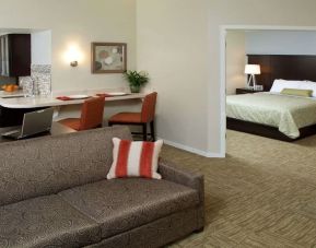 Spacious day use room with lounge at Sonesta ES Suites Sunnyvale.
