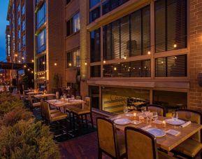 Outdoor dining experience at Royal Sonesta Washington DC Dupont Circle.