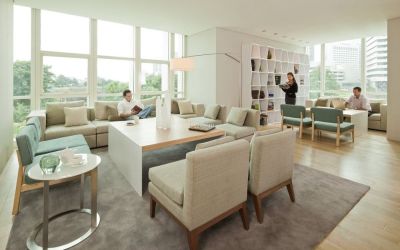 Meeting room at Fraser Residence Sudirman Jakarta.