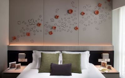 Romantic king room at Fraser Place Setiabudi Jakarta.