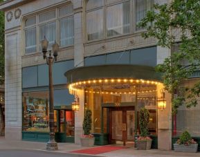 Hotel exterior at Royal Sonesta Portland Downtown.