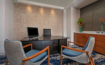 Business center at Royal Sonesta San Juan.