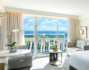 Day room with sea view at Royal Sonesta San Juan.