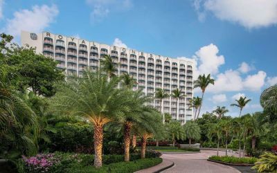 Hotel exterior by day at Royal Sonesta San Juan.