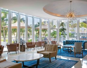 Sunlight lounge at Royal Sonesta San Juan.