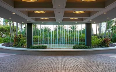 Reception entrance at Royal Sonesta San Juan.
