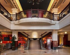 Lobby entrance at The Stephen F Austin Royal Sonesta Hotel.