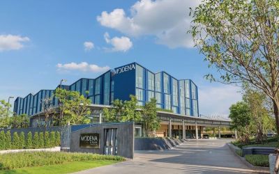 Hotel exterior at Modena By Fraser Buriram.