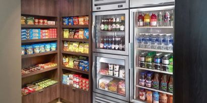 Snack bar at Sonesta ES Suites Raleigh Durham Airport Morrisville.