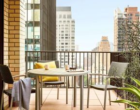 Day use room with balcony at The Fifty Sonesta Select New York.