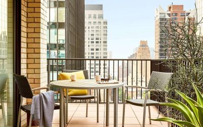 Day use room with balcony at The Fifty Sonesta Select New York.