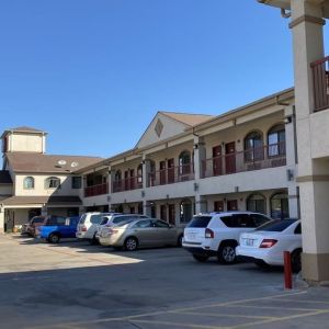 Parking space at Palace Inn Westheimer.
