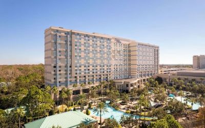 Hotel exterior at Signia By Hilton Orlando Bonnet Creek.