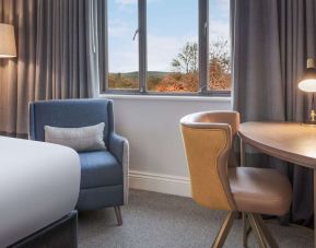 Cozy day use room with work desk at DoubleTree By Hilton Oxford Belfry.