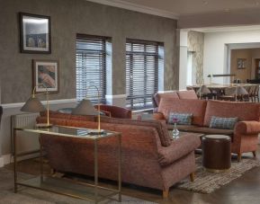 Lounge and bar area at DoubleTree By Hilton Oxford Belfry.