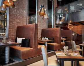 Dining hall at Hilton Dubai Al Habtoor City.