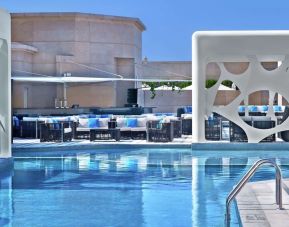 Lovely outdoor pool at V Hotel Dubai.