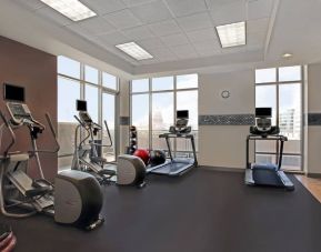 Fitness center at Hampton Inn & Suites Austin @ The UniversityCapitol.