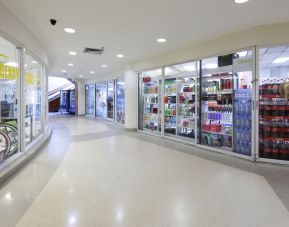 Snack bar and convenience store at New Point Miami.