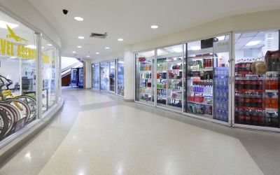 Snack bar and convenience store at New Point Miami.