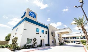 Hotel exterior at Palace Inn Blue Laura Koppe Rd.