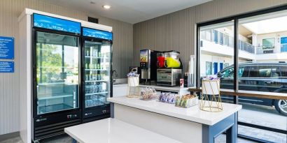 Snack bar at Palace Inn Blue Laura Koppe Rd.