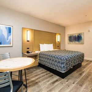 Spacious day use room at Palace Inn Blue IAH East.