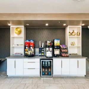 Breakfast available at Palace Inn Blue IAH East.