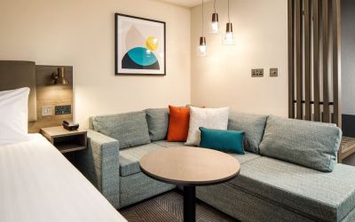 Hypo-allergenic bedding at Holiday Inn Manchester Airport.