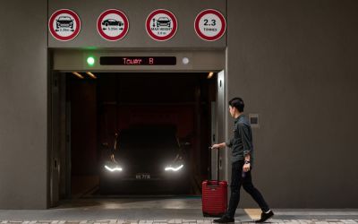 Carpark at Capri By Fraser Bukit Bintang.