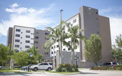 Parking available at Element Miami Doral.