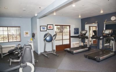 Fitness center at La Hacienda San Jose Silicon Valley.