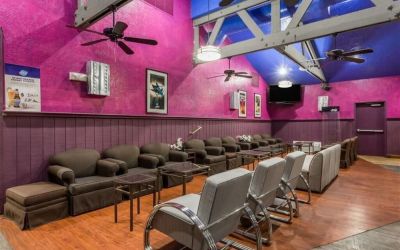 Meeting area at La Hacienda San Jose Silicon Valley.