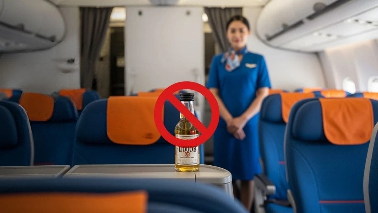 Can You Drink Your Own Liquor on a Plane? FAA Rules & Penalties
