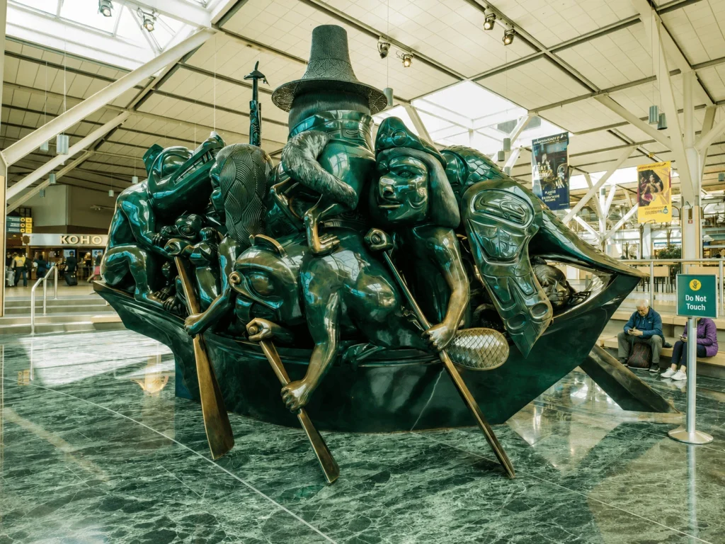 Sculptural Voyage in the YVR Terminal