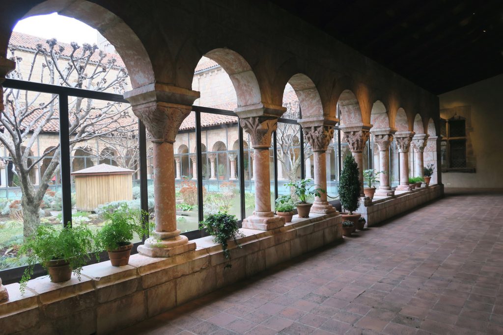 The Cloisters; part castle, part art collection within The Met in Manhattan, NYC