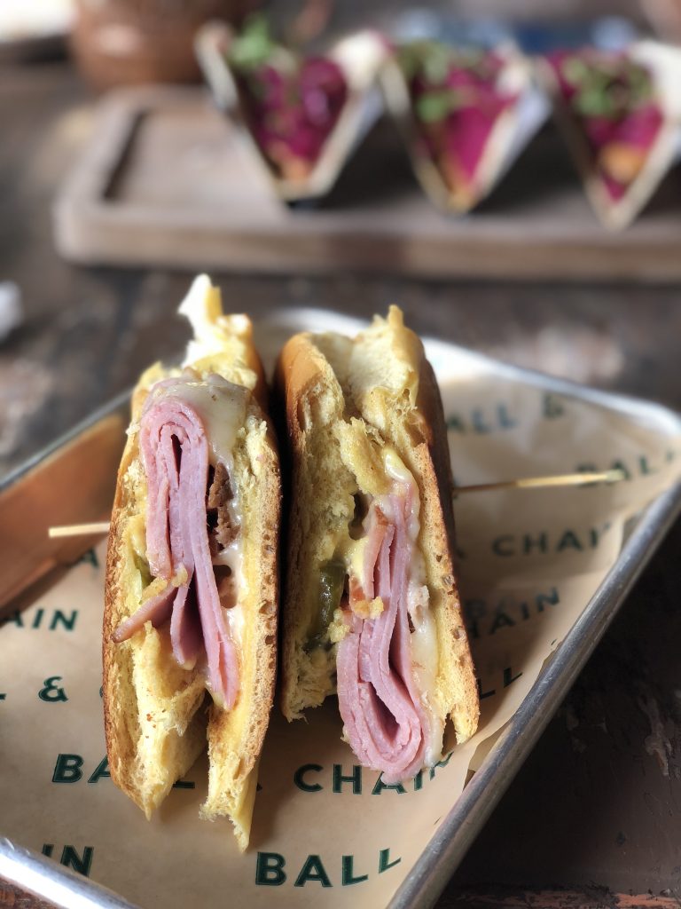 Good ole cuban sandwich in Little Havana, Miami, FL