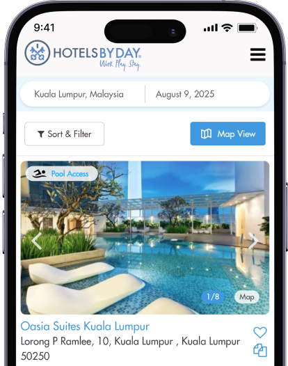 HotelsByDay App